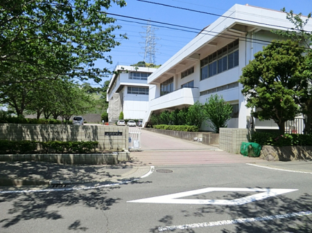 周辺環境 中学校 800m 横須賀市立岩戸中学校