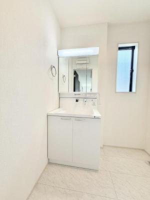 洗面台・洗面所 内装■家族みんなが使いやすい配置です