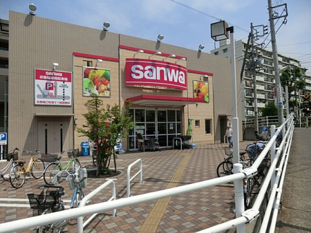 周辺環境 スーパー 400m スーパー三和　東林間西口店