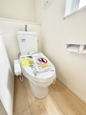 トイレ 内装■使いやすさと清潔感にこだわった空間