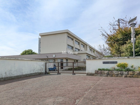 周辺環境 中学校 100m 茅ヶ崎市立鶴嶺中学校