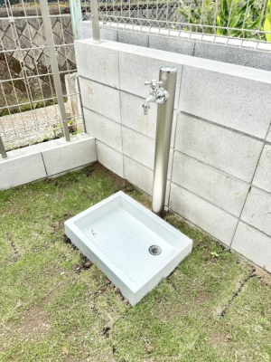 その他 ガーデニングや洗車などの際に大活躍な屋外立水栓  
