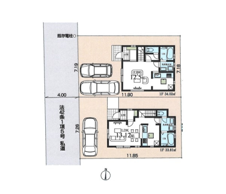 周辺環境 中学校 750m 小平市立小平第一中学校