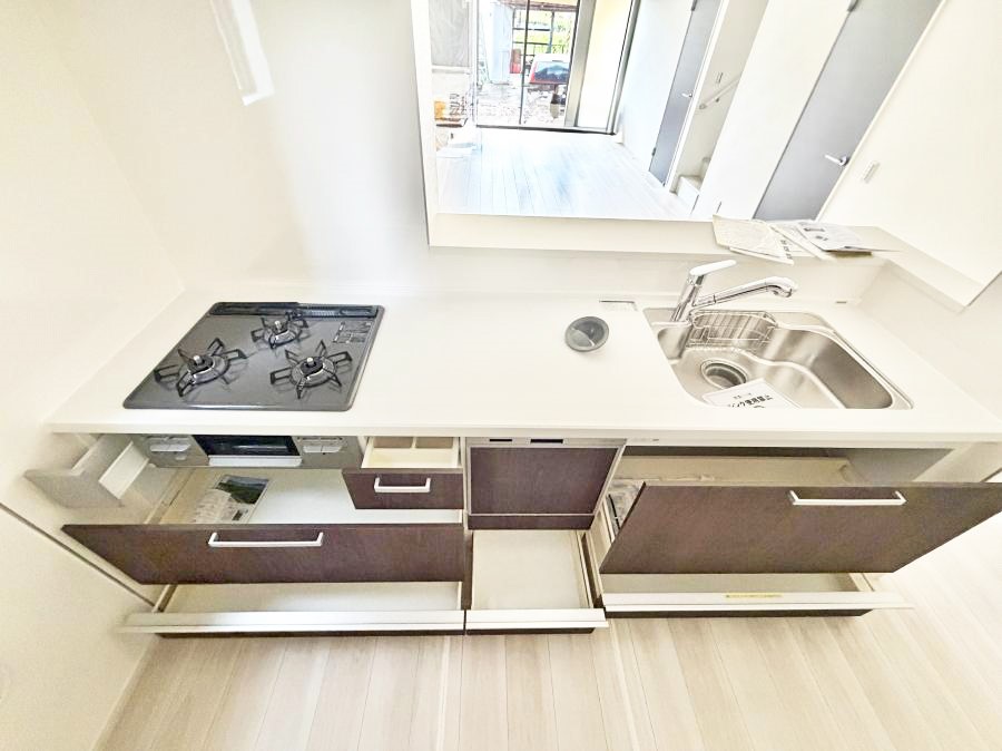 �L�b�`�� 1����  ���������Ŏ��p�I�A�S�Ƃ��߂��L�b�`���f�U�C��